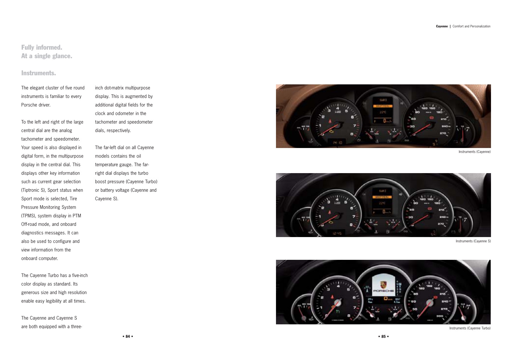 2008 Porsche Cayenne Brochure Page 19